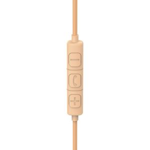 HAMA Слушалки с микрофон "Fun C", USB-C, водач за кабел от едната страна, Оранжев