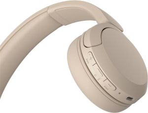 Слушалки Sony Headset WH-CH520, cream