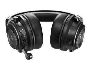 Геймърски безжични слушалки PowerColor Alphyn AH10 - Черни