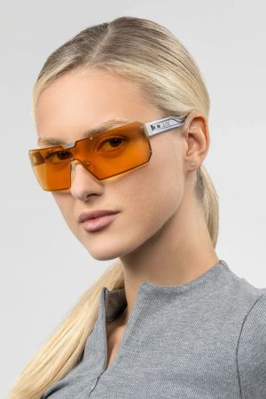 Компютърни очила GUNNAR Cyberpunk 2077 Dex - Amber Max - Steel