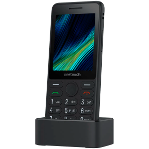 2.8 inch Featurephone large display with big button, Loud speaker, 1500mAh battery, 4G VoLTE Connectivity, Dark Grey