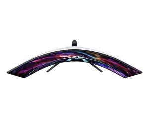 Монитор Samsung LS57CG952, 57" Odyssey Neo G95NC 57" Quantum Mini-LED Dual UHD, 7680x2160, 240Hz 1ms, HDMI, USB Hub, White/Black