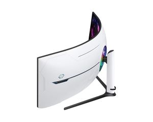 Монитор Samsung LS57CG952, 57" Odyssey Neo G95NC 57" Quantum Mini-LED Dual UHD, 7680x2160, 240Hz 1ms, HDMI, USB Hub, White/Black
