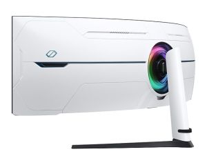 Монитор Samsung LS57CG952, 57" Odyssey Neo G95NC 57" Quantum Mini-LED Dual UHD, 7680x2160, 240Hz 1ms, HDMI, USB Hub, White/Black