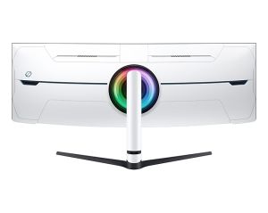 Монитор Samsung LS57CG952, 57" Odyssey Neo G95NC 57" Quantum Mini-LED Dual UHD, 7680x2160, 240Hz 1ms, HDMI, USB Hub, White/Black
