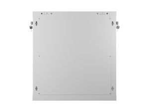 Комуникационен шкаф Lanberg rack cabinet 19" wall-mount 12U/600x450 with perforated door grey (flat pack)