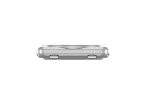 Външна батерия Verbatim Charge 'n' Go 2C Power Bank Magnetic Wireless 5000mAh with 2 USB-C Cables & Stand Silver