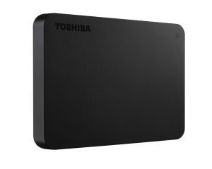 Твърд диск Toshiba Canvio Basics 2TB Black ( 2.5", USB 3.2 )