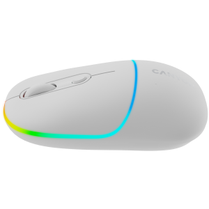 Безжична мишка Canyon OnClick 22 1600DPI Bluetooth 2.4GHz USB-C бяла (CNS-CMSW22SW)