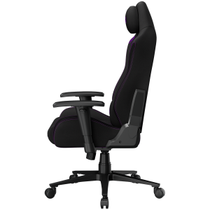 LORGAR CHA41, Ergonomic Gaming Chair Advanced, premium anti-stain fabric, Black/purple