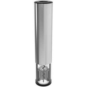 Prestigio Garda, smart wine opener, simple operation with 2 buttons, aerator, vacuum stopper preserver, foil cutter, opens up to 50 bottles wihout recharging, premium design, 500mAh battery, Dimensions D 17mm* H 290mm* W100 mm, silver color.