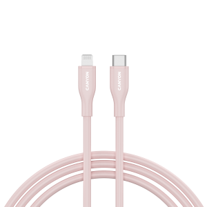 CANYON cable CLNM60 C-L 60W MFI 1m Silicon Pink