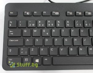 Разопакована клавиатура HP 803181-101 шведска подредба USB Black