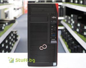 Реновирана работна станция Fujitsu Celsius W570 Tower Xeon Quad-Core E3-1245 32GB 512GB SATA
