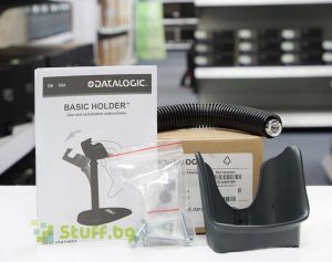 Реновиран баркод скенер Datalogic Gryphon GD4400 Black Scanner Stand