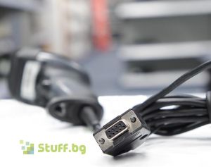 Реновиран баркод скенер Metrologic MS9590 Voyager GS Black ръчен 1D RS-232