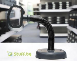 Реновиран баркод скенер Datalogic Gryphon GD4400 Black Scanner Stand