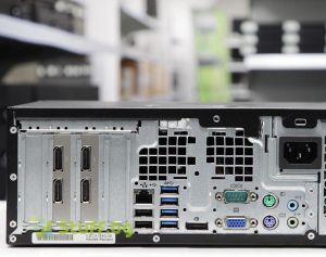 Реновирана работна станция HP Workstation Z220SFF Xeon Quad-Core E3-1230 12GB 128GB SATA