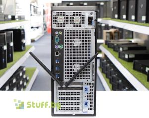 Реновирана работна станция Dell Precision Tower 7820 2x Intel Xeon 8-Core Gold-6244 128GB 512GB SSD