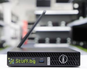 Реновиран настолен компютър Dell OptiPlex 7080 Micro i3-10100 16GB 512GB SSD