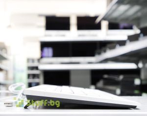 Разопакована клавиатура Cherry Stream 3.0 немска подредба USB White