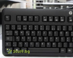 Разопакована клавиатура HP SK-2027 швейцарска подредба USB Black