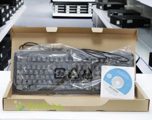 Разопакована клавиатура HP SK-2027 швейцарска подредба USB Black