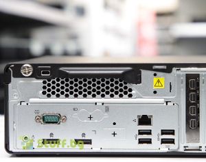 Реновирана работна станция Lenovo ThinkStation P340 SFF Xeon 6-Core W-1250 32GB 512GB SSD
