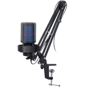 Микрофон със стойка FIFINE A8T RGB - Black