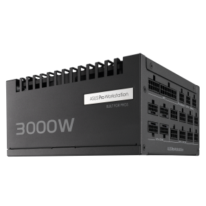 Захранващ блок ASUS Pro WS 3000W 80+ Platinum PCIe 5.1, Fully Modular