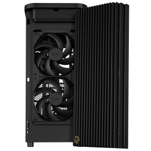 Кутия ASUS ProArt PA401 Black - Tempered Glass Panel