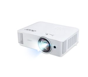Мултимедиен проектор Acer Projector S1387, DLP, Short Throw, WXGA (1280x800), 4000 ANSI Lumens, 20 000:1, 1x, 3D Ready, HDMI 2x1.4, DC Out (5V/1A, USB-A), RS232, Speaker 16W, Bluelight Shield, 3.1 kg, 3Y, White