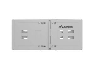 Аксесоар Lanberg Folding Bracket, wall-mount 19" 4U 497x400/240, Grey