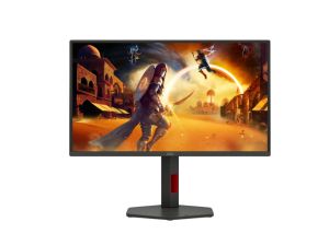 Монитор AOC Q25G4SR, 24.5" IPS WLED, 2560x1440@300Hz, 1ms GtG, 0.3ms MPRT, 400cd m/2, 1000:1, 80M:1, Adaptive Sync, FlickerFree, Low Blue Light, 2Wx2, Tilt, Height Adjust, Pivot, Swivel, 2xHDMI, DP