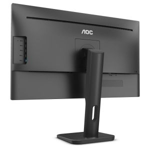 Монитор AOC 24P1, 23.8" Wide IPS LED, 5 ms, 1000:1, 50M:1 DCR, 250 cd/m2, FHD 1920x1080@60Hz, FlickerFree, Low Blue Light, Tilt, Height Adjust, Pivot, Swivel, USB, D-Sub, DVI, HDMI, DP, Headphone Out, 2Wx2, Black