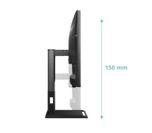 Монитор AOC Q27P4U, 27" IPS WLED, 2560x1440@120Hz, 4ms GtG, 350cd m2, 1500:1, DCR 50M:1, Adaptive Sync, FlickerFree, Anti Blue Light, 2Wx2, Tilt, Height Adjust, Pivot, Swivel, 2xHDMI, DP, USB hub