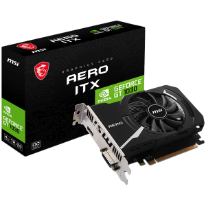 Видеокарта MSI AERO ITX GeForce GT 1030 4GB DDR4 (912-V812-065)