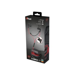 Слушалки TRUST GXT 408 Cobra Multiplatform Gaming Earphones