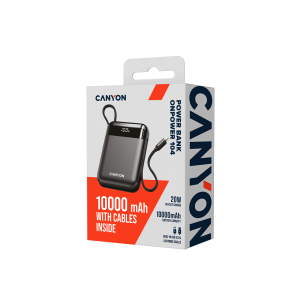 CANYON power bank OnPower 104 10000mAh Black