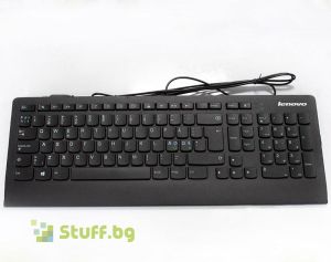 Разопакована клавиатура Lenovo SK-8821 скандинавска подредба USB Black