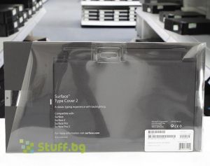 Разопакована клавиатура Microsoft Surface Type Cover 2 US подредба Black