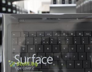 Разопакована клавиатура Microsoft Surface Type Cover 2 US подредба Black