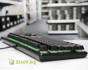 Разопакована клавиатура HP Pavilion Gaming Keyboard 500 немска подредба USB Black