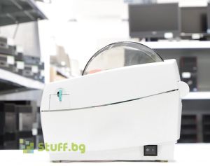 Реновиран POS принтер Zebra LP 2824 черно-бял етикет 56mm