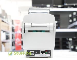 Реновиран POS принтер Zebra LP 2824 черно-бял етикет 56mm
