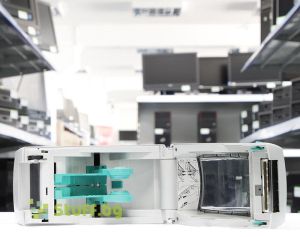 Реновиран POS принтер Zebra LP 2824 черно-бял етикет 56mm