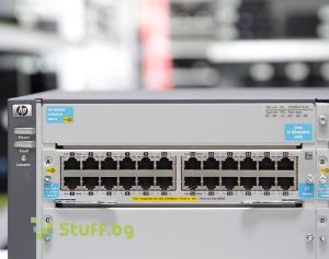 Разопакован мрежов суич HP 5406-44G-PoE+ v2 zl J9533A 44x1GbE + 2xSFP+ PoE+