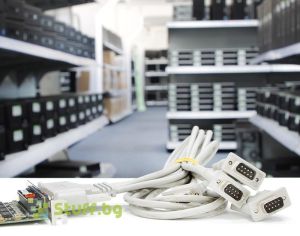 Реновиран PCI контролер Brainboxes 4 Port RS232 Photon DB9 RS-232 PCI