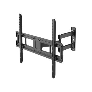 Стенна стойка за TV, 32 - 75”, до 40 кг, въртяща се, накланяща се, издърпваща се