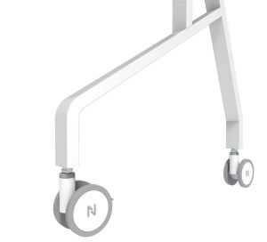 Стойка Neomounts Move Go Flip Rotational Mobile Floor Stand for Samsung Flip 55" en 65" (fast install, height adjustable)